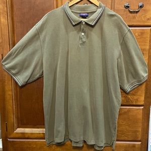 Men’s Champs XXXL Olive Green Polo Shirt-Great condition!